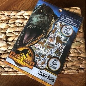 Jurassic World Sticker Book (300ct)